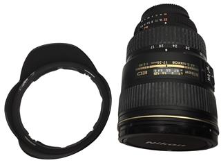 NIKON AF-S ZOOM NIKKOR 17-35MM F/2.8D IF-ED LENS WITH CAPS AND CASE